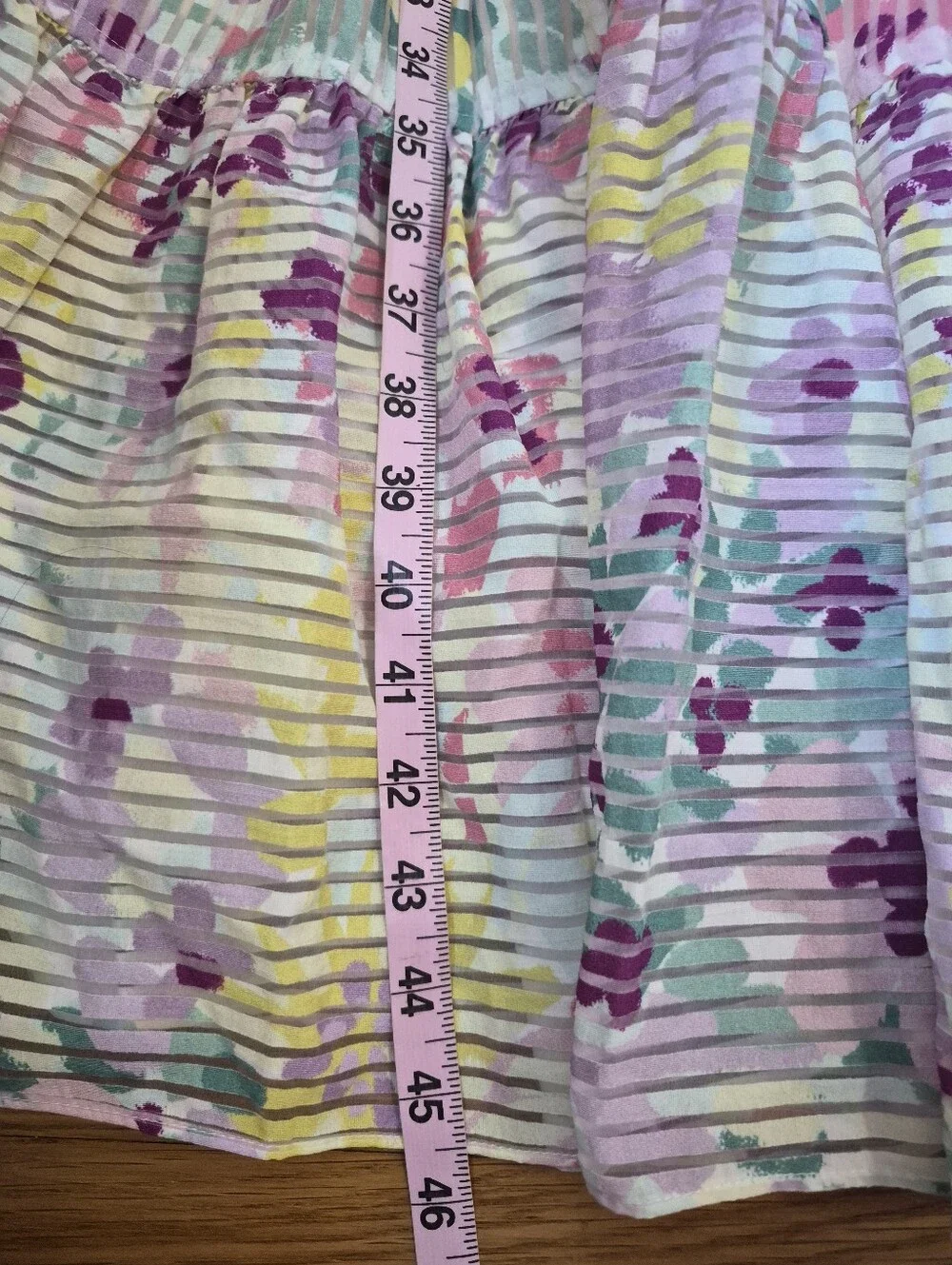 Kate Spade New York NWOT CREAM Women's Painted Petals Burnout Dress Size 0